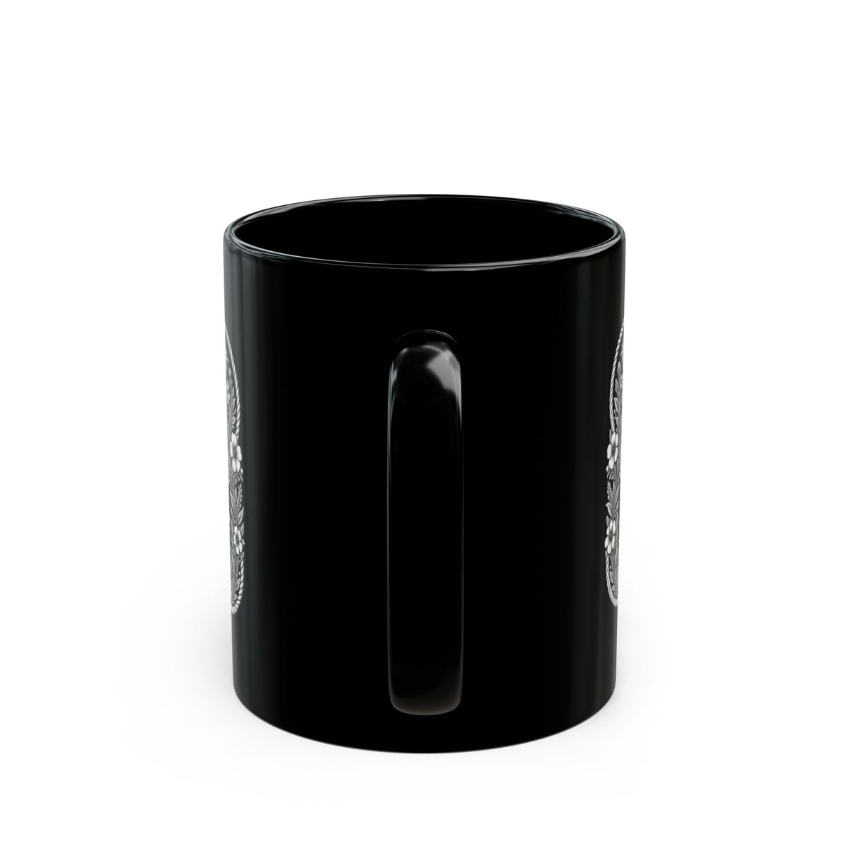 Wild Heart Texas Soul Black Coffee Mug – 11 oz