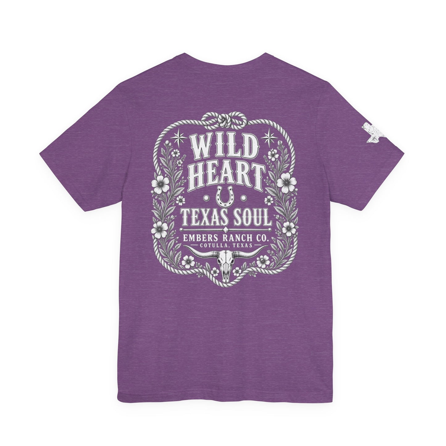 Wild Heart Texas Soul Western Tee | Embers Ranch Co.