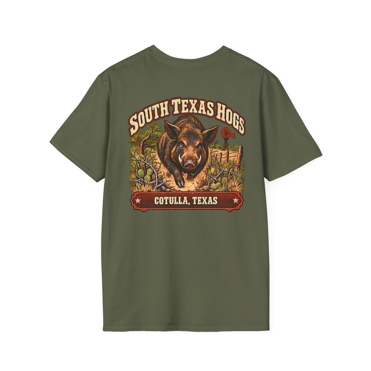 South Texas Hog Hunting T-Shirt | Embers Ranch Co.