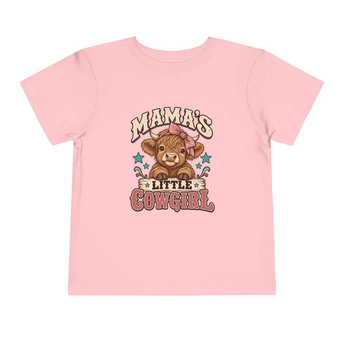 Mama’s Little Cowgirl Toddler T-Shirt | Western Girls Tee