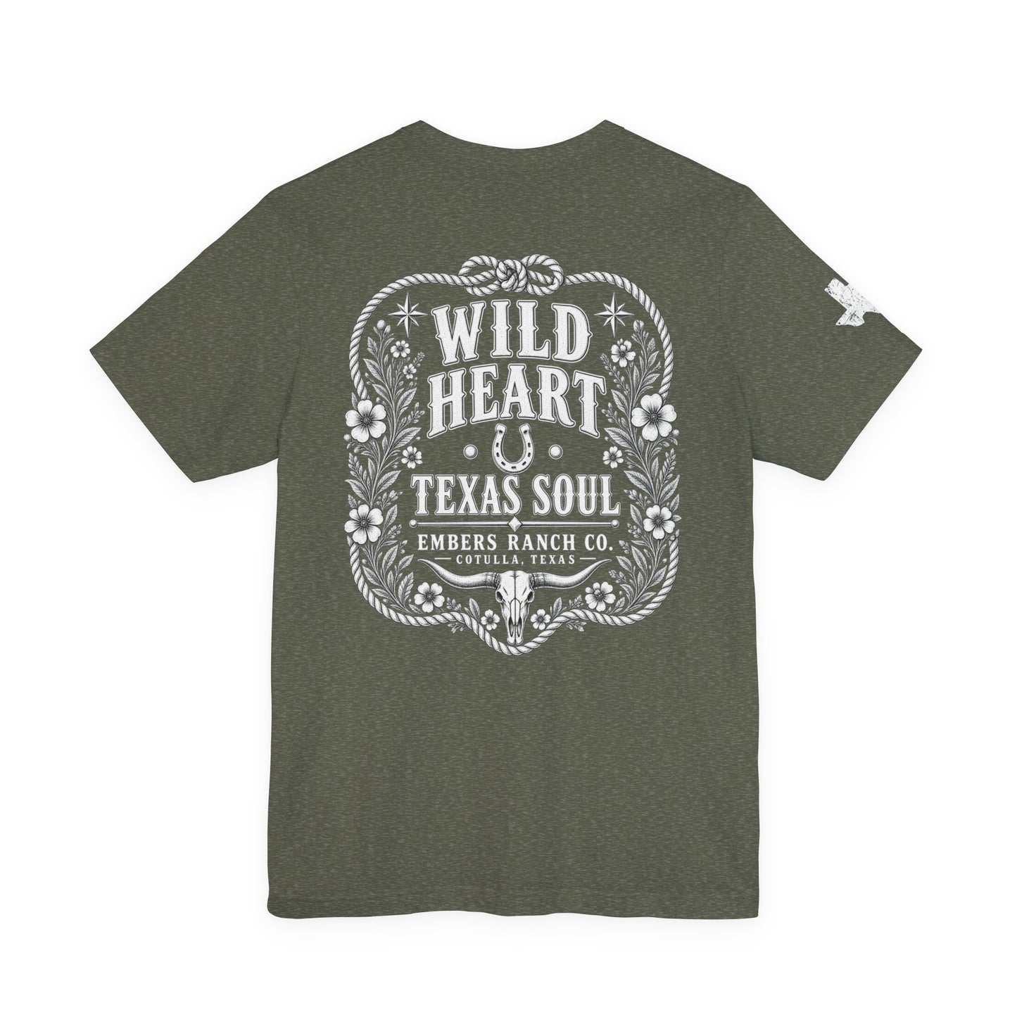 Wild Heart Texas Soul Western Tee | Embers Ranch Co.