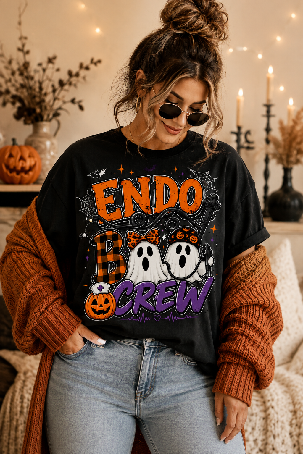 Endo Boo Crew Halloween T-Shirt