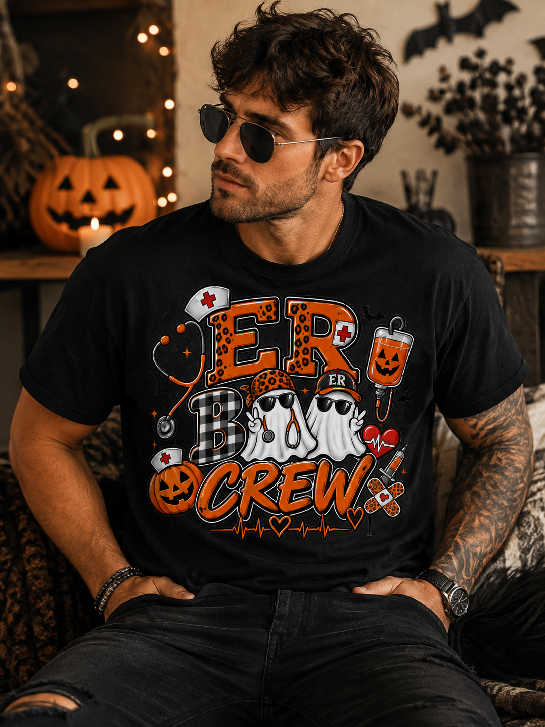 ER Boo Crew Halloween T-Shirt