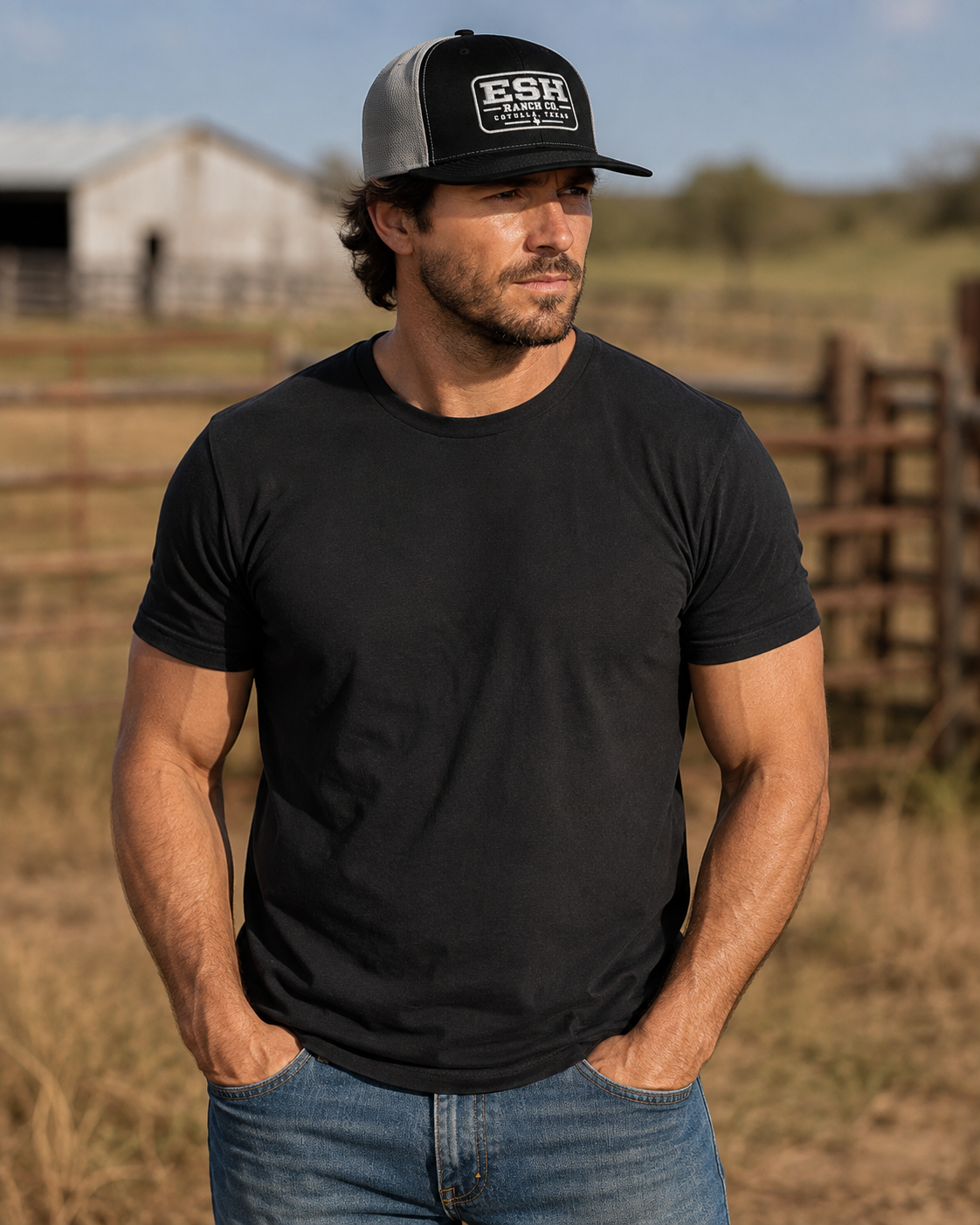 ESH Ranch Co. Men’s Trucker Hat | Cotulla, Texas