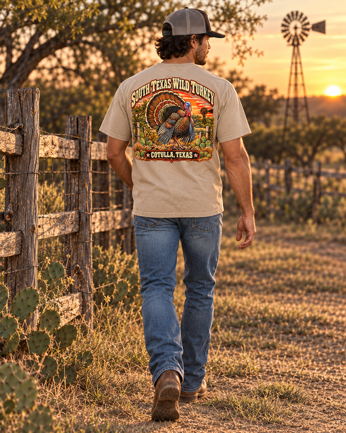 South Texas Wild Turkey T-Shirt | Embers Ranch Co.