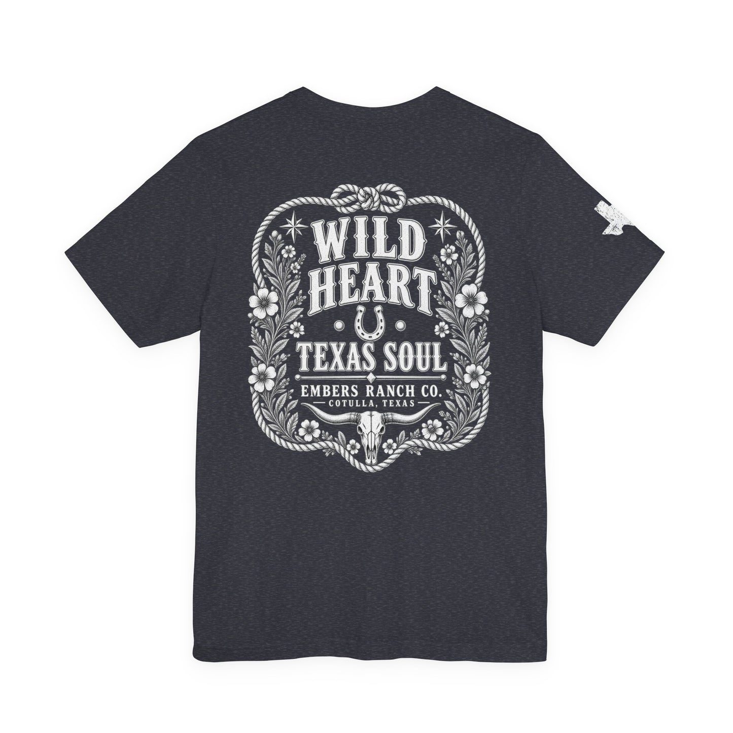 Wild Heart Texas Soul Western Tee | Embers Ranch Co.