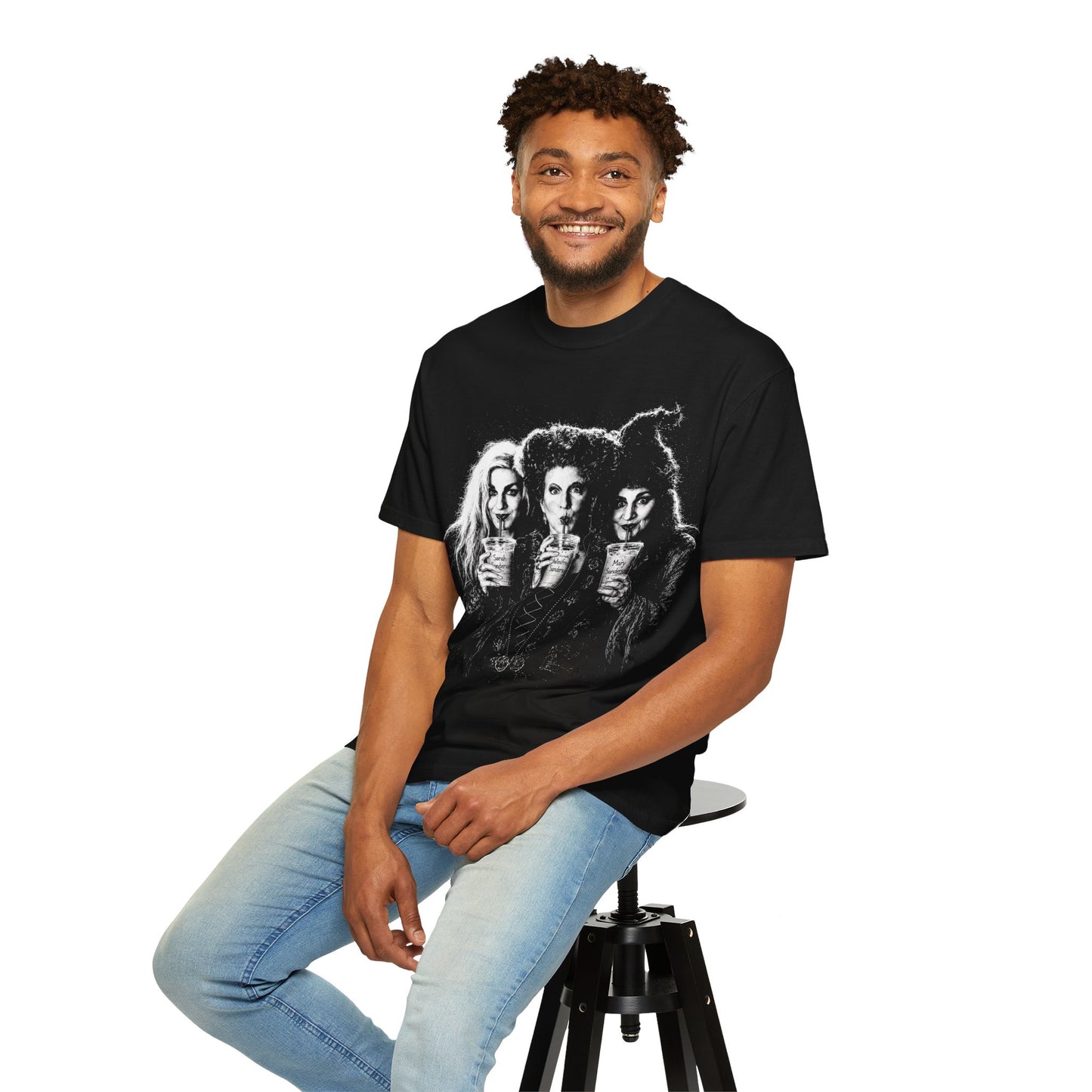 Witches Toast Black T-Shirt — Vintage Hocus Pocus Movie-Inspired Tee