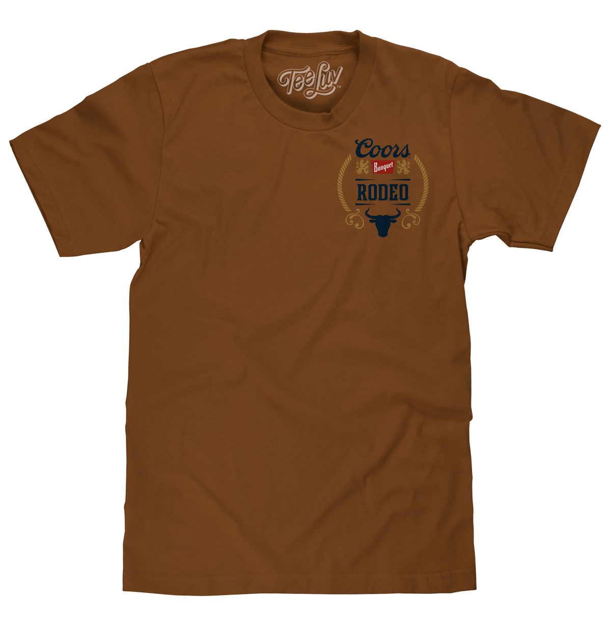 Coors Banquet Rodeo Men’s Front & Back Graphic T-Shirt