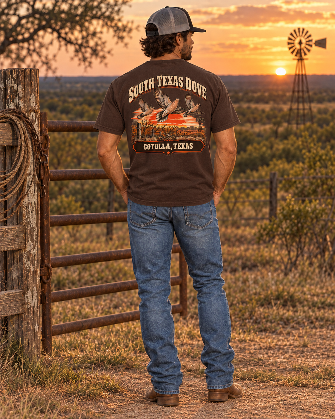 South Texas Dove Hunting T-Shirt | Embers Ranch Co.