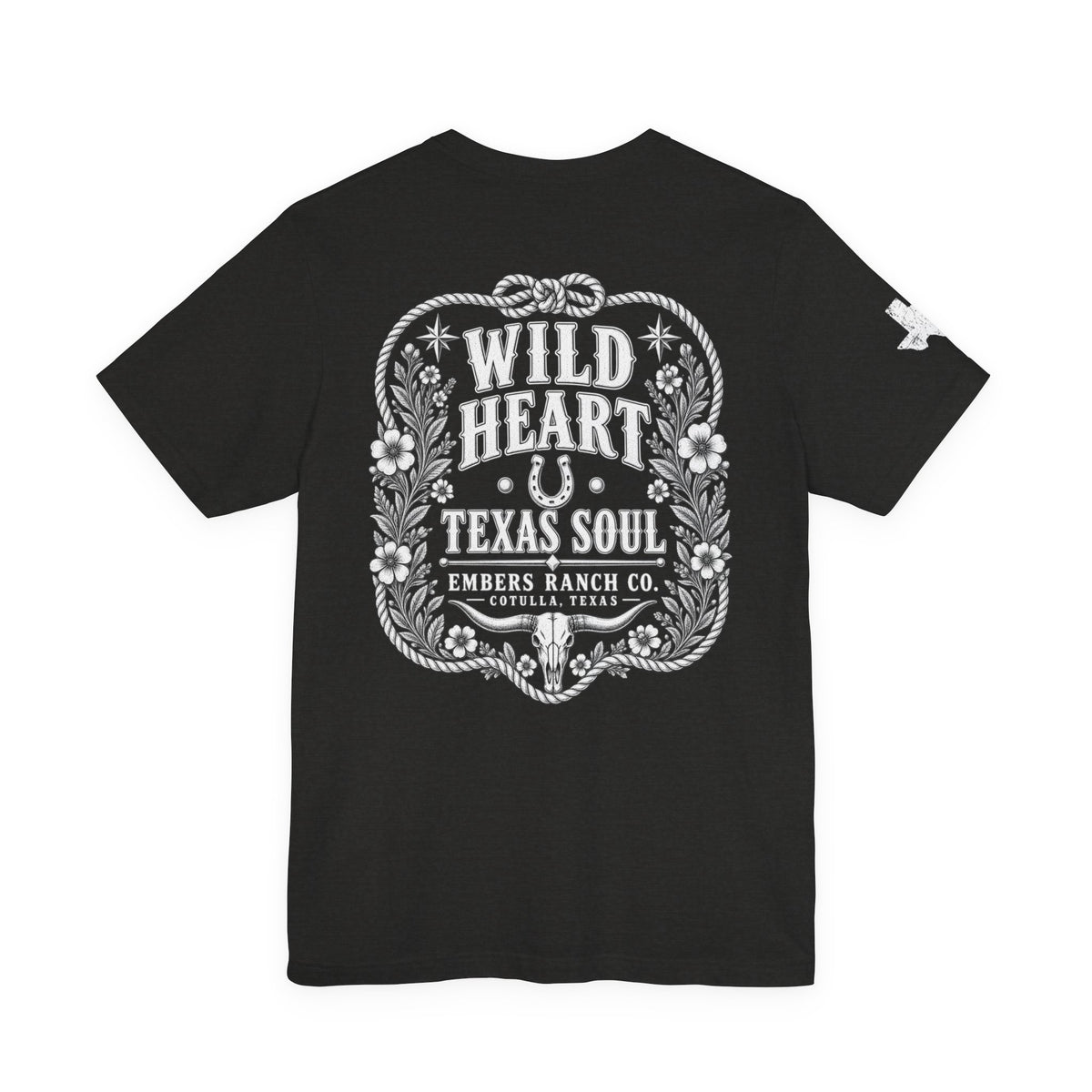 Wild Heart Texas Soul Western Tee | Embers Ranch Co.