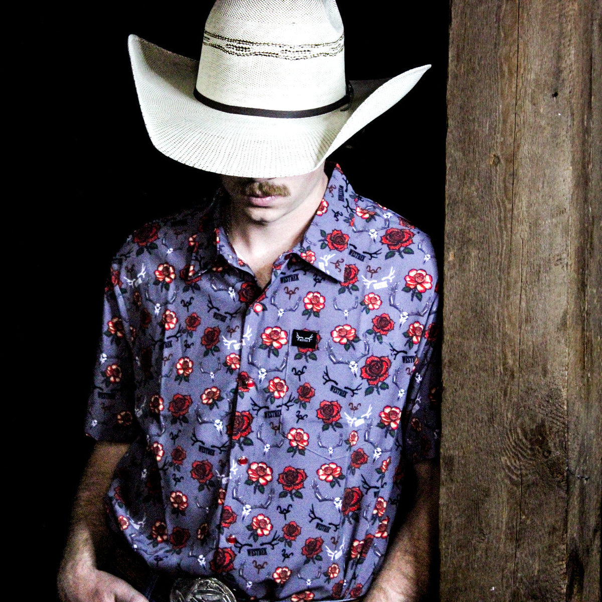Rowdy Rose Men’s Western Pearl Snap Shirt by Westrek