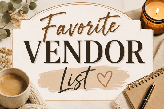 Favorite Vendor List