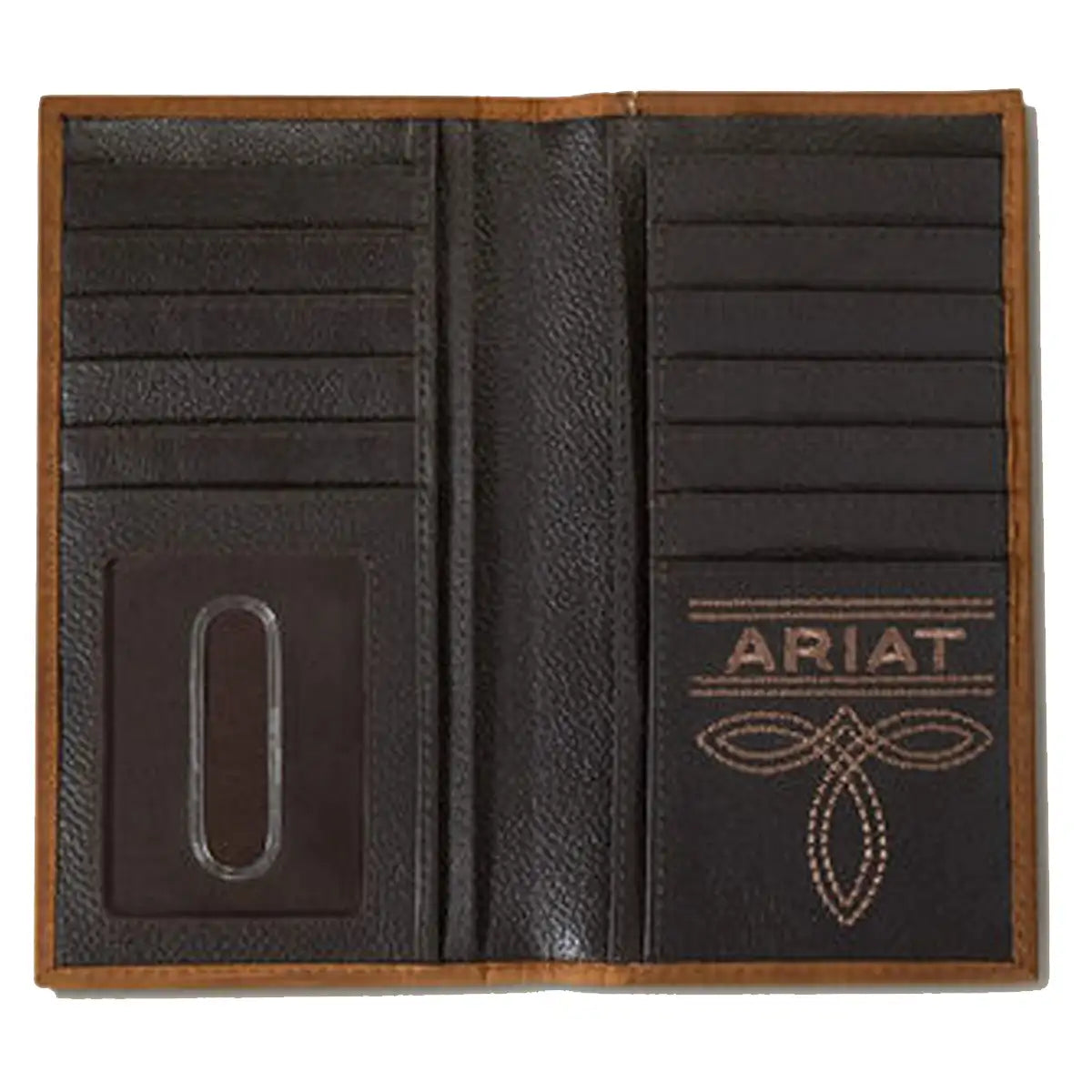 Ariat Men’s Brindle Calf Hair Rodeo Wallet