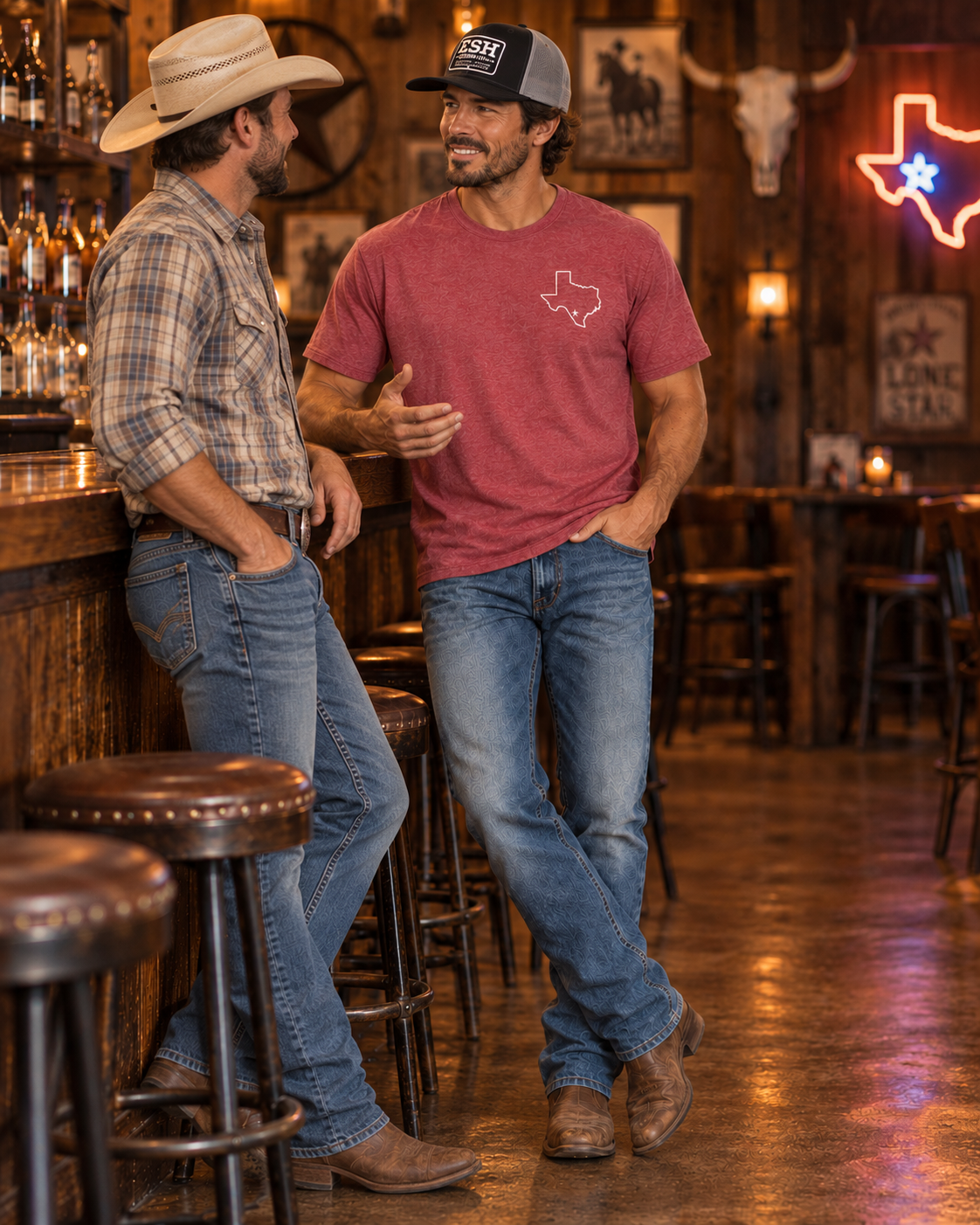 South Texas Ranch Country Unisex Graphic T-Shirt