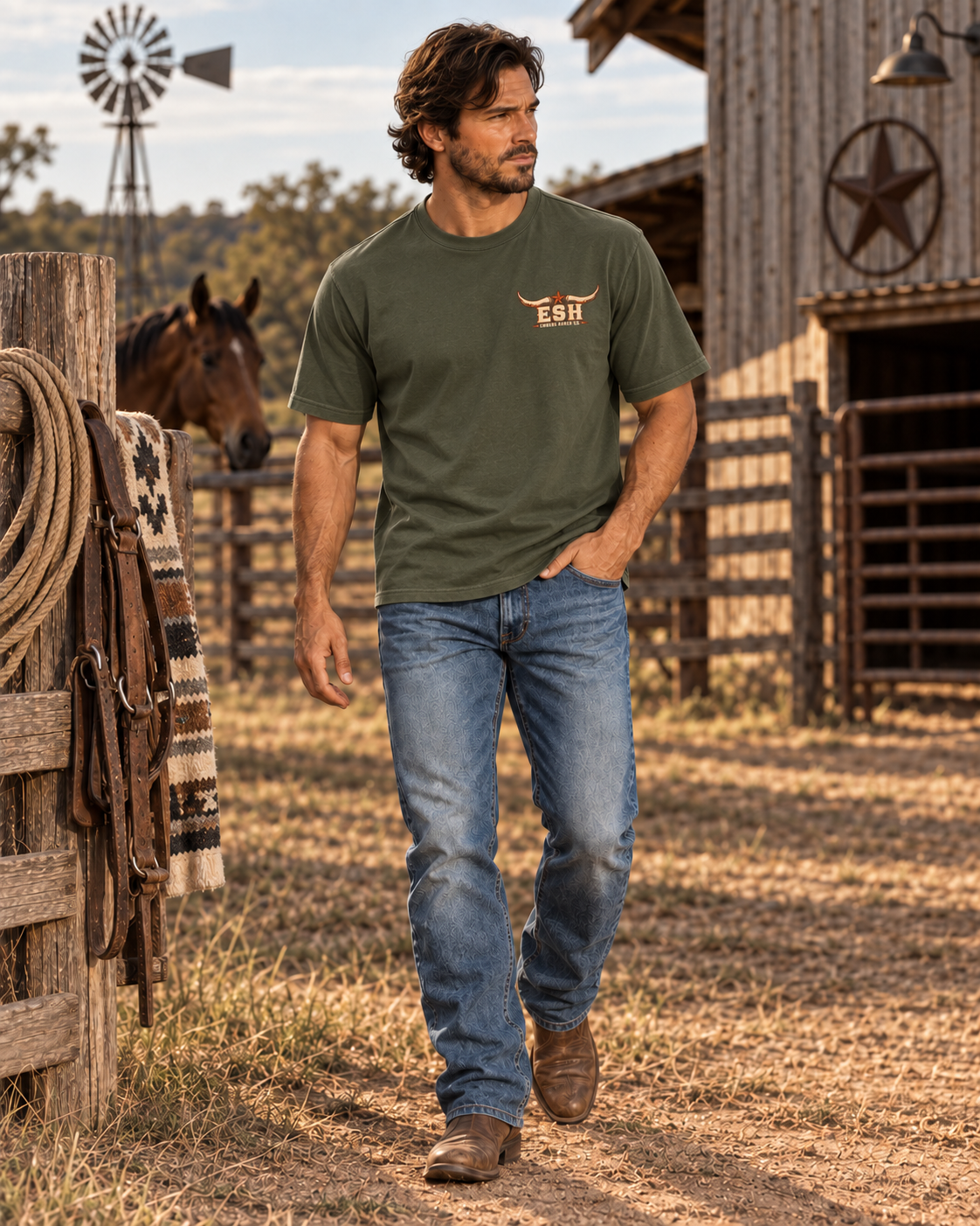 South Texas Hog Hunting T-Shirt | Embers Ranch Co.